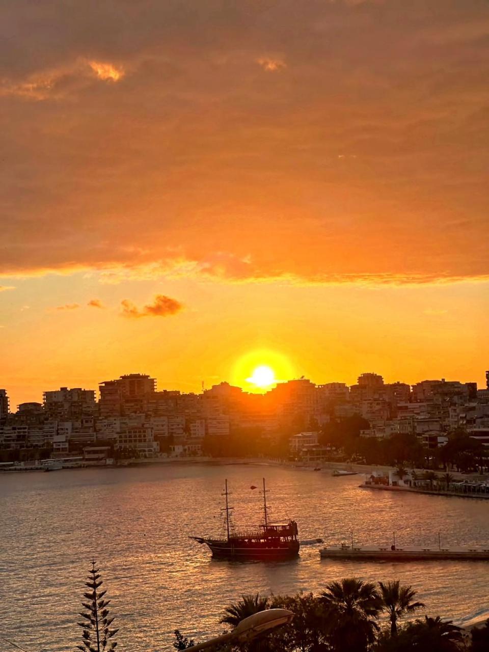 Vista Mozzafiato Daire Saranda Dış mekan fotoğraf