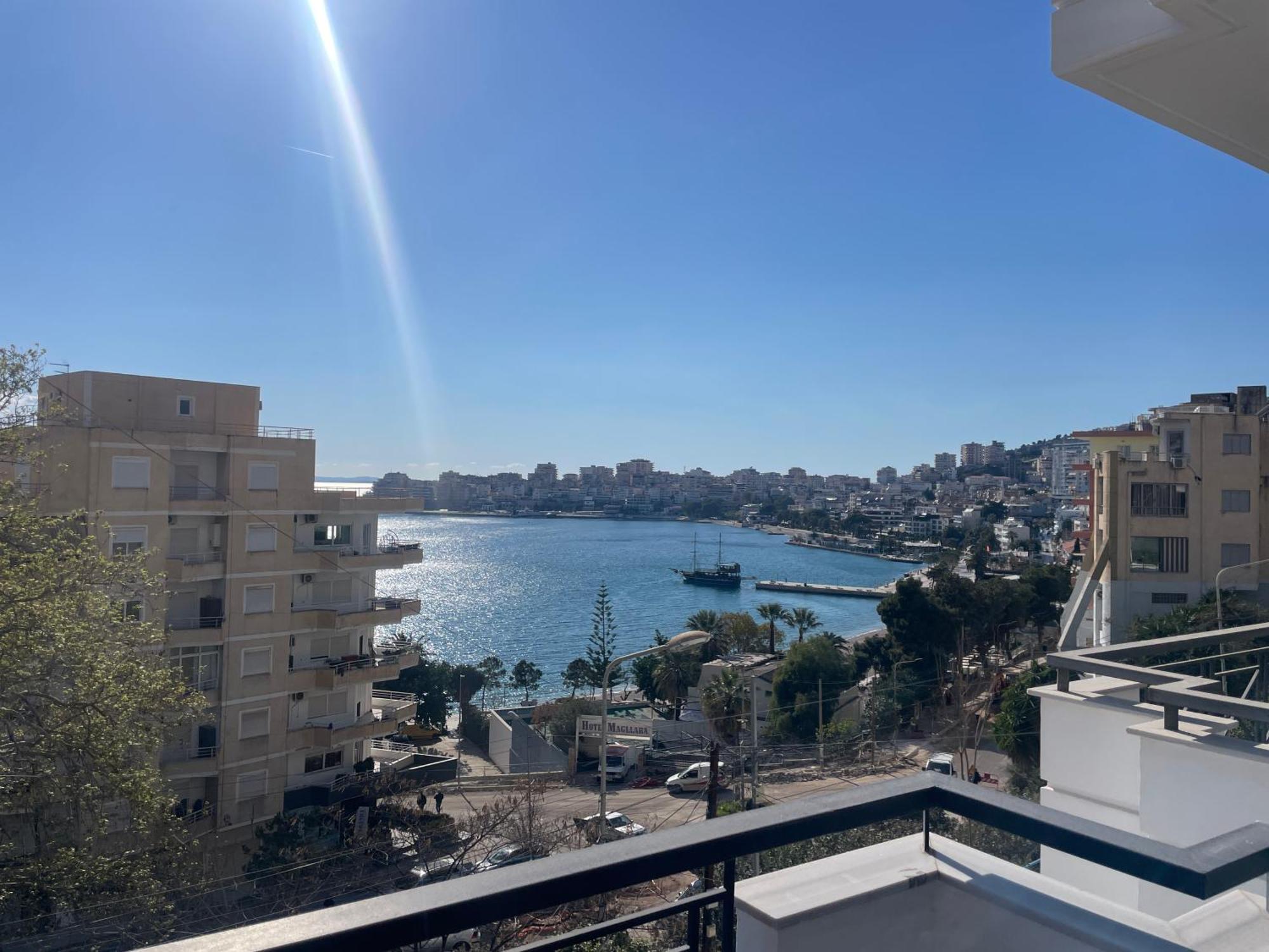 Vista Mozzafiato Daire Saranda Dış mekan fotoğraf